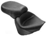 .WIDE TOURING SEAT/ VINTAGE, NO STUDS, NO CONCHOS FOR V-STAR 650 CUSTOM, CLASSIC & SILVERADO 98-UP (ONE PIECE)